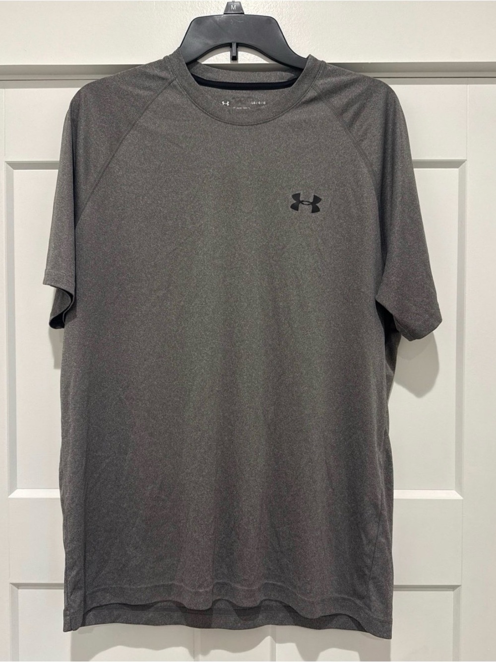 Under Armour Men's Charcoal Gray Short Sleeve Tech Tee